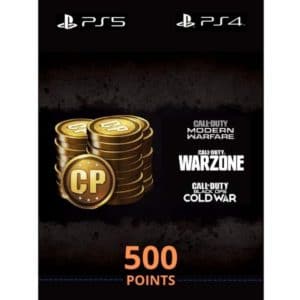 500 cod points ps5 ps4 call of duty modern warfare black ops warzone