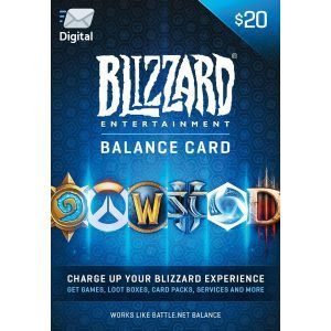 battle.net $20 us en blizzard balance entertaiment